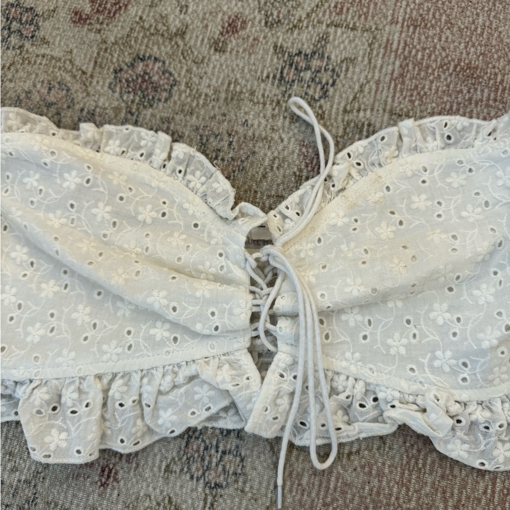 Revolve Super Down Cropped Top - image 4